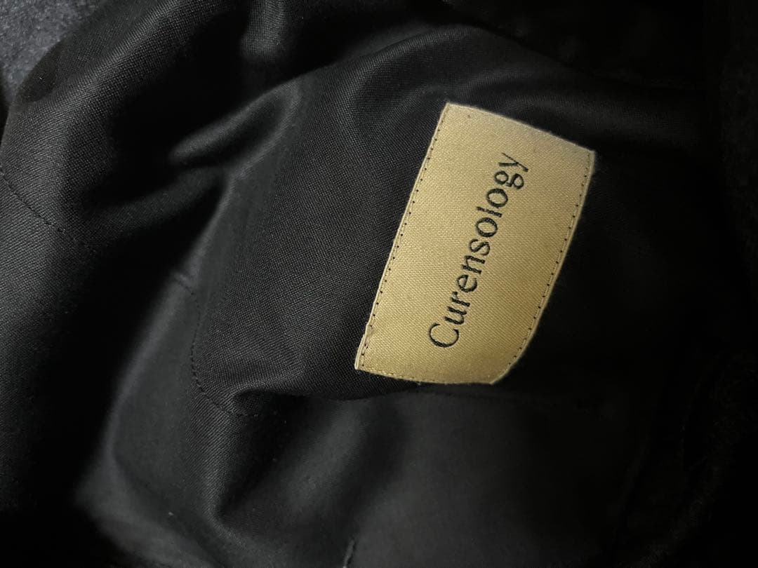 Curensology ウールサロペットパンツ