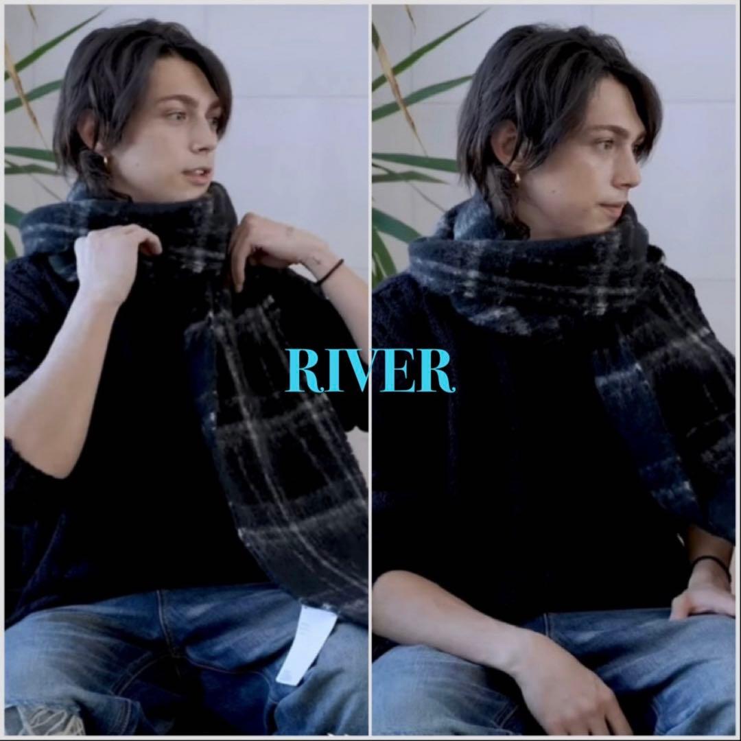 【OUR LEGACY】ESTATE SCARF / Black Check