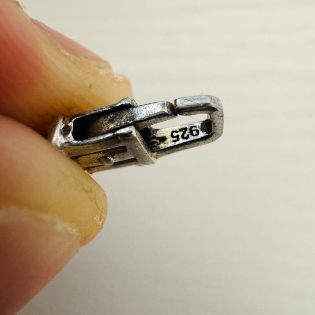 【箱付】TOMWOOD Curb Bracelet M SV925　7inch