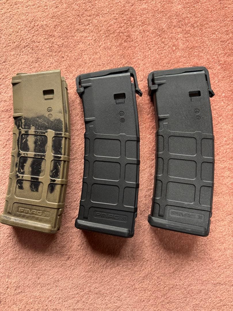 Magpul マグプル　P-MAG 次世代電動ガンM4用マガジン　3本セット