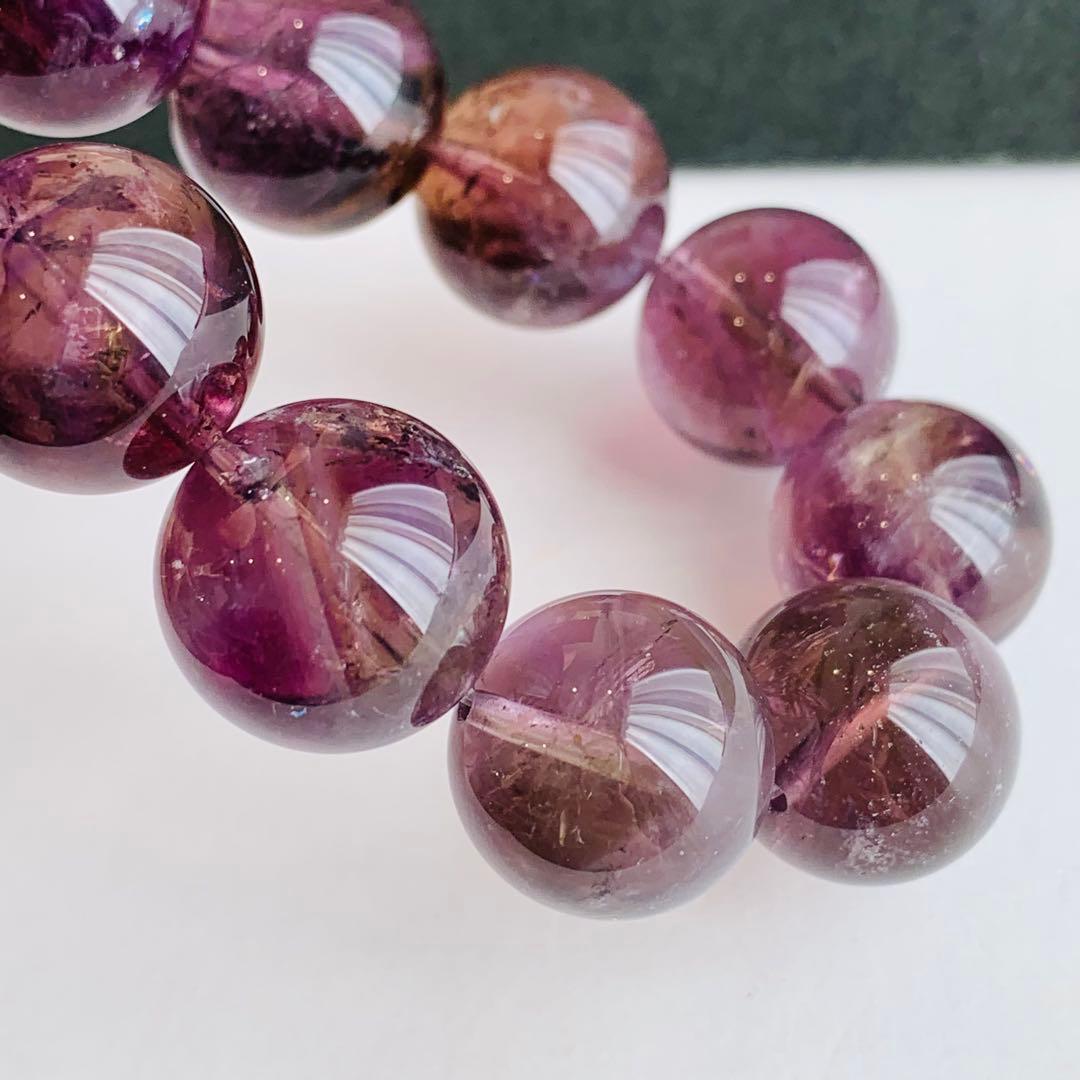 専用　オーラライト23 ブレスレット　パワーストーン15mm大珠　WG44