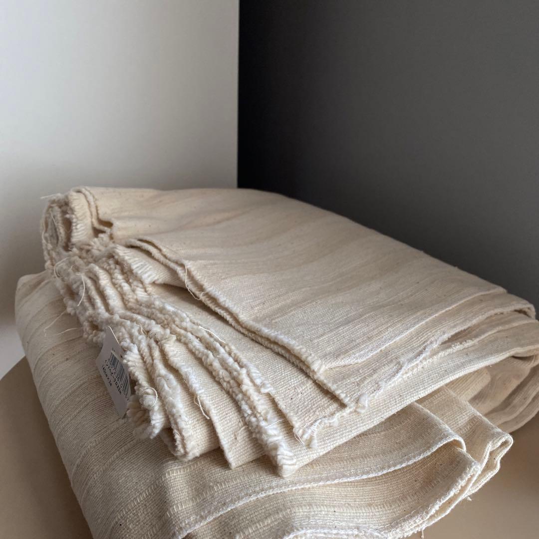 インド ヘビークロス マルチクロス フリークロス ラグ マット カーペット 布