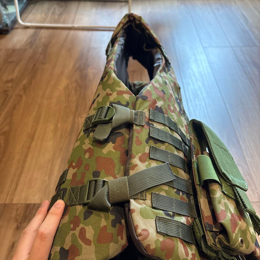 陸上自衛隊 防弾チョッキ2型　レプリカ　マガジンポーチ4個付　タクティカルベスト