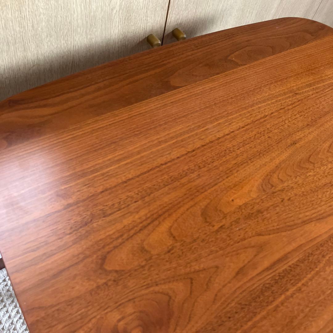【美品】ニトリ ダイニングテーブル スクエア　ウォールナット　アトラス