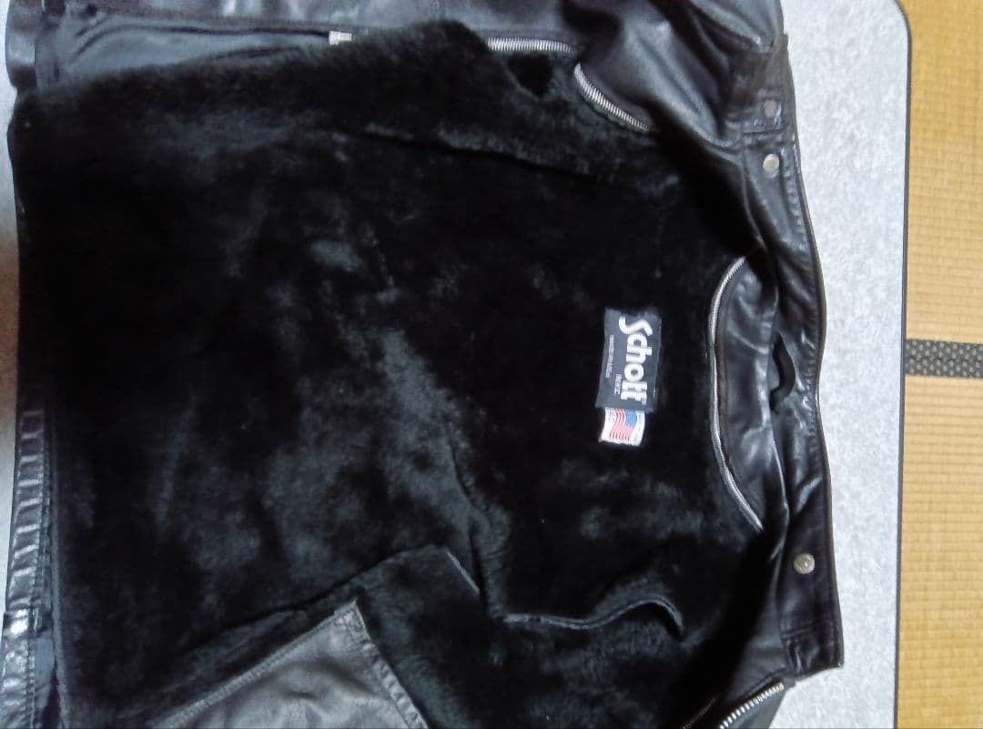 schottシングルライダースジャケット