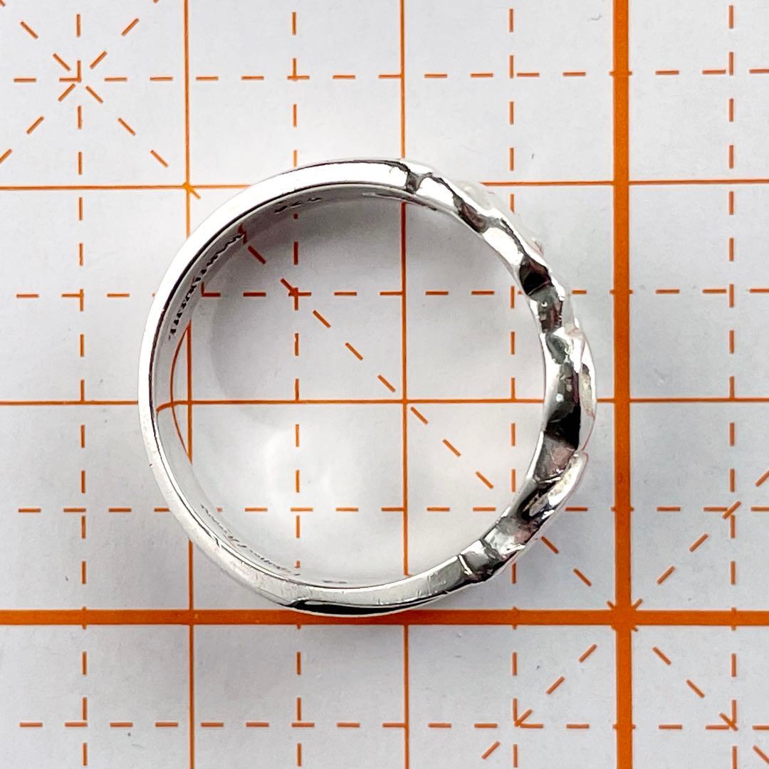 ティファニー トリプルラビングハートリング sv925 シルバー 指輪 14号