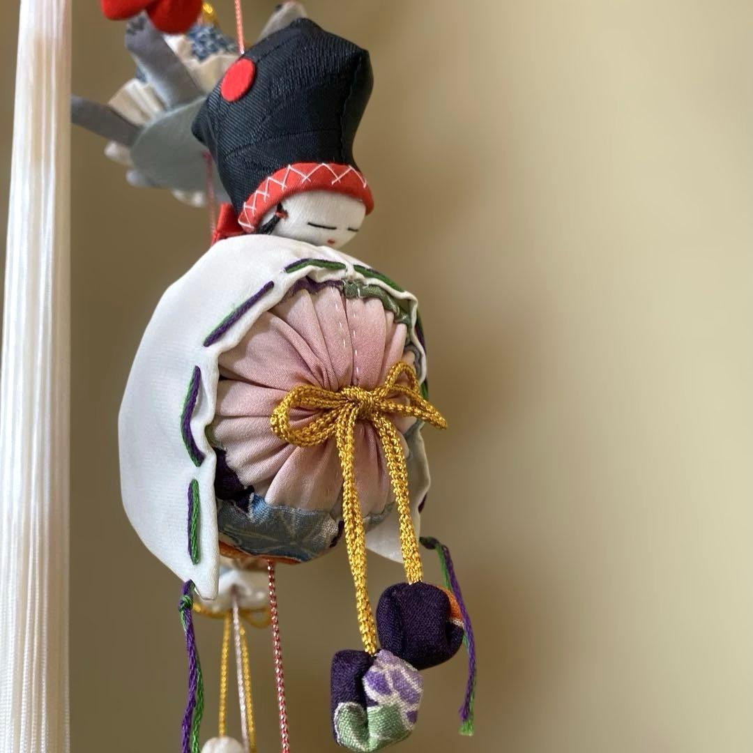 【一点物‼︎】吊るし雛　吊るし飾り　手作り　ハンドメイド　雛飾り　ひな祭り