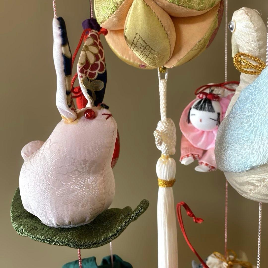 【一点物‼︎】吊るし雛　吊るし飾り　手作り　ハンドメイド　雛飾り　ひな祭り