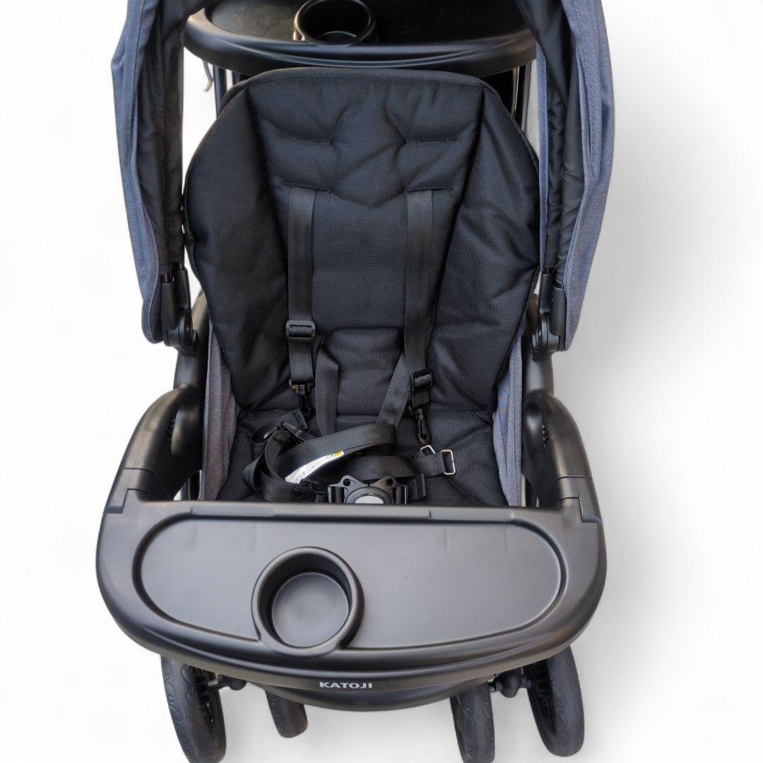極美品 KATOJI ふたりでゴーDX 二人乗りベビーカー 軽量 カトージ