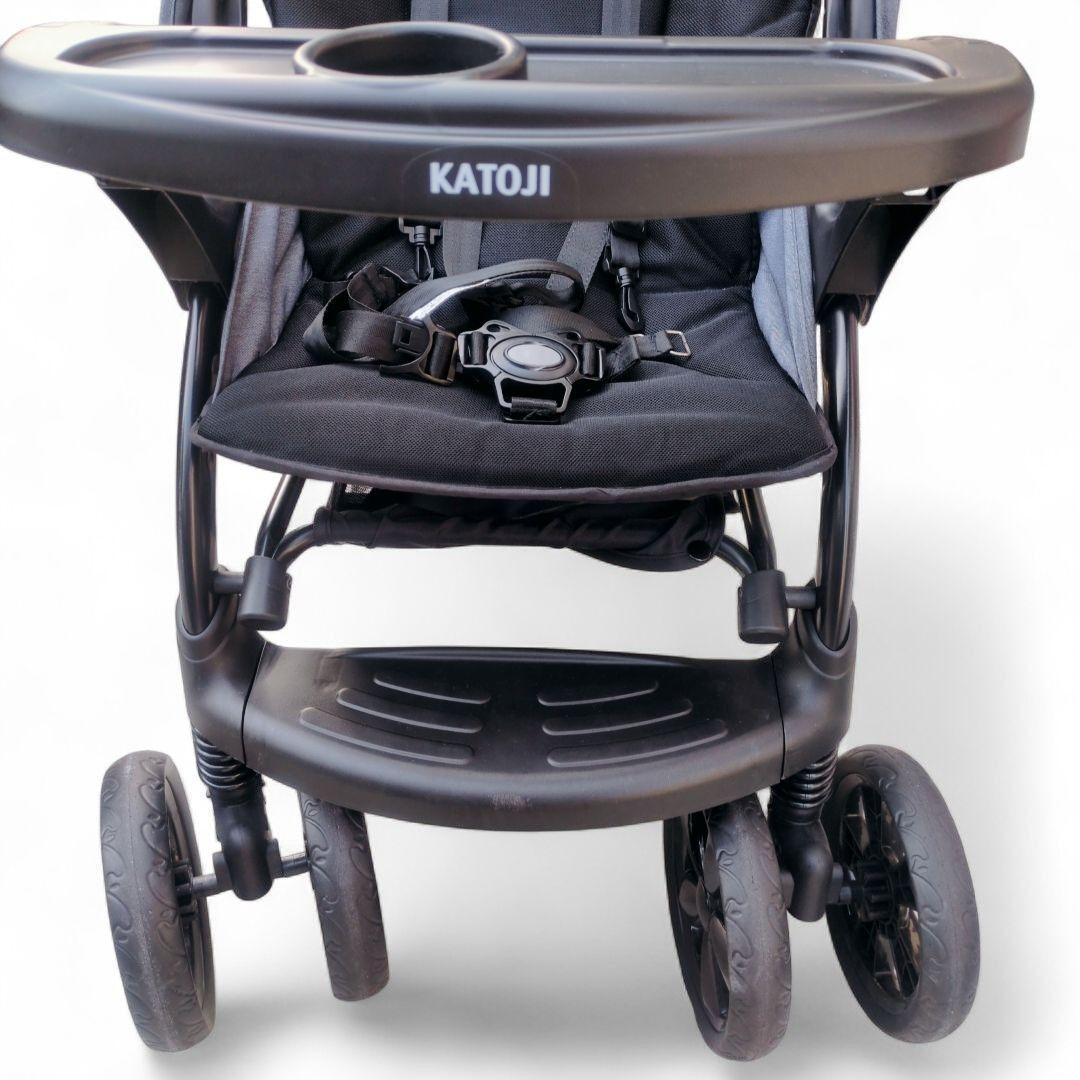 極美品 KATOJI ふたりでゴーDX 二人乗りベビーカー 軽量 カトージ