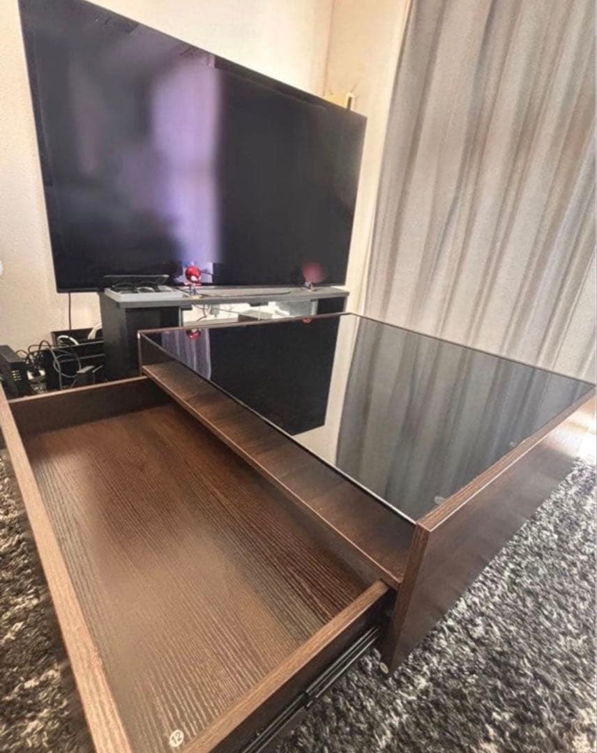 収納付きセンターテーブル