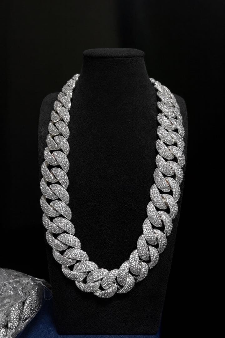 アクセサリー iced out Miami necklace