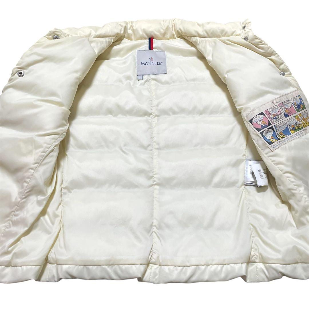 MONCLER モンクレール ダウンベスト サイズ1 クリーム ホワイト