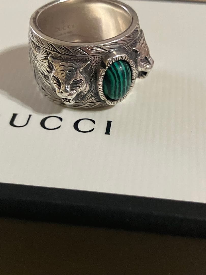 GUCCI シルバーリング　トラ スカル シルバーリング