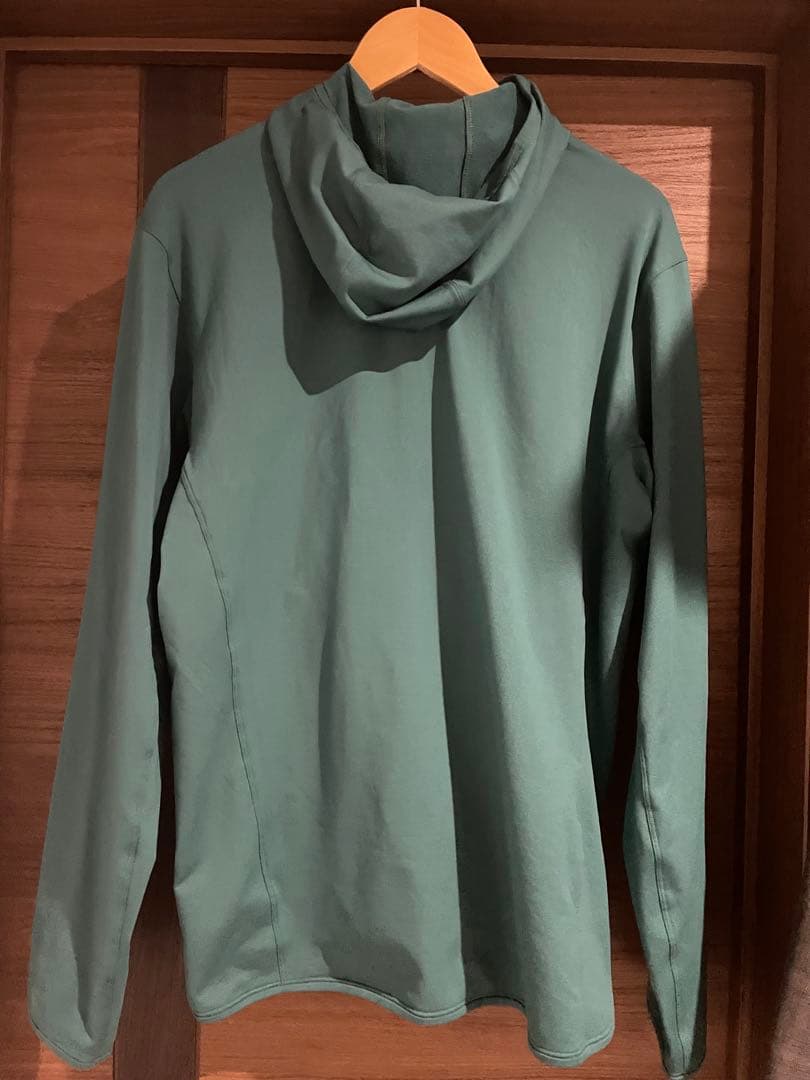ARC'TERYX グリーン フルジップ パーカー Lサイズ