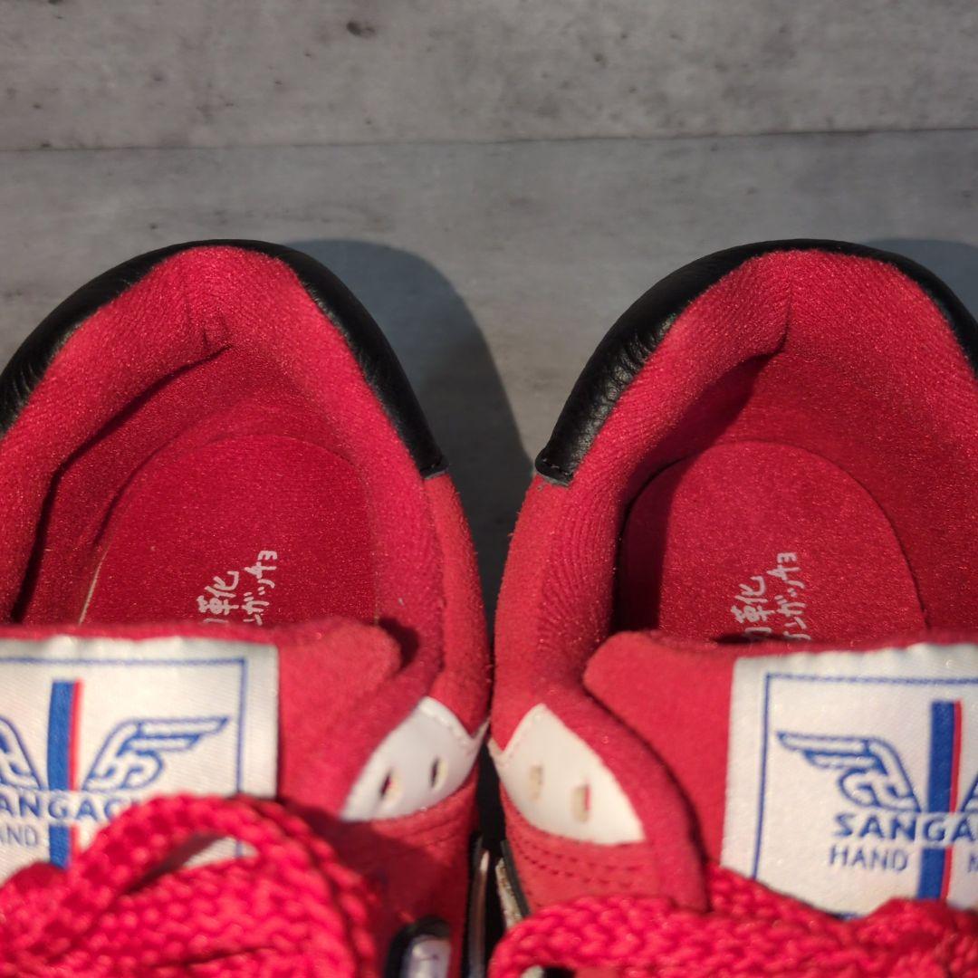 美品✨【SANGACIO】にゅ☆Carmine☆スエードスニーカー☆23cm