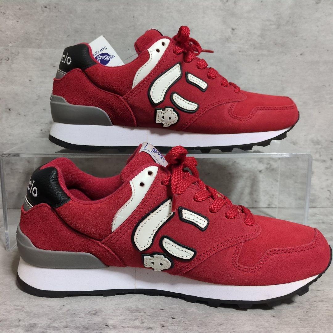 美品✨【SANGACIO】にゅ☆Carmine☆スエードスニーカー☆23cm