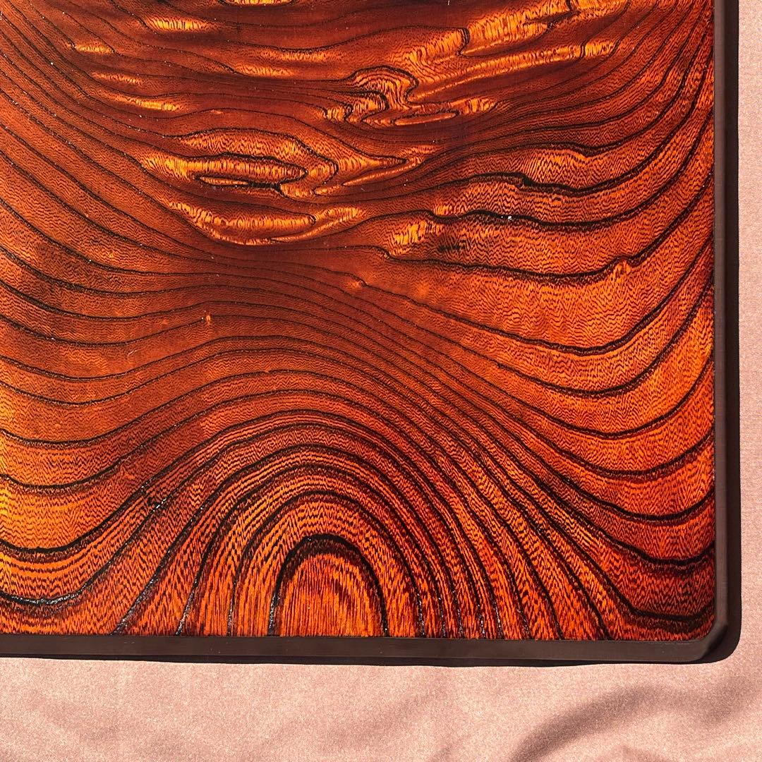 欅拭漆盆(けやきふきうるしぼん)306mm×306mm×20mm 折敷№9174