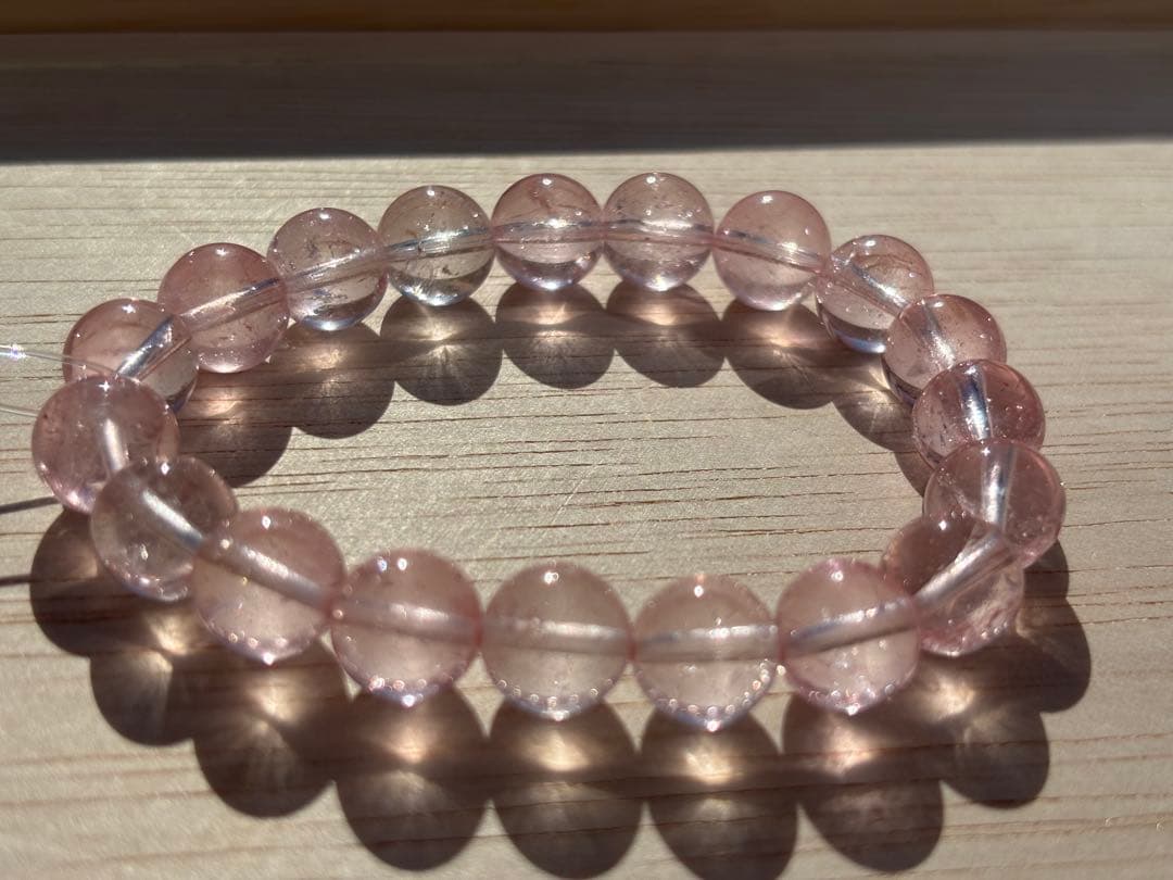 ピンクトパーズ ブレスレット 天然石