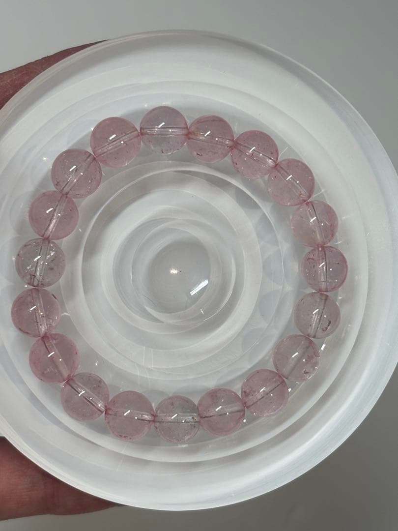 ピンクトパーズ ブレスレット 天然石