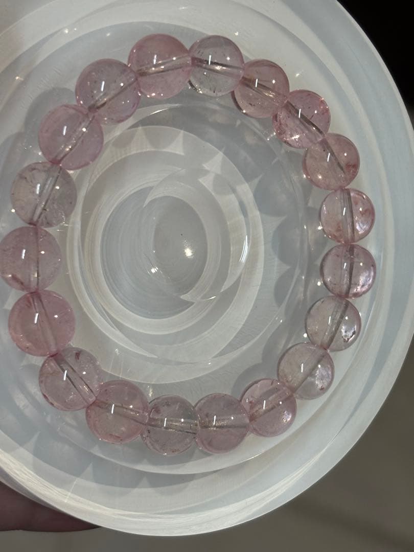ピンクトパーズ ブレスレット 天然石