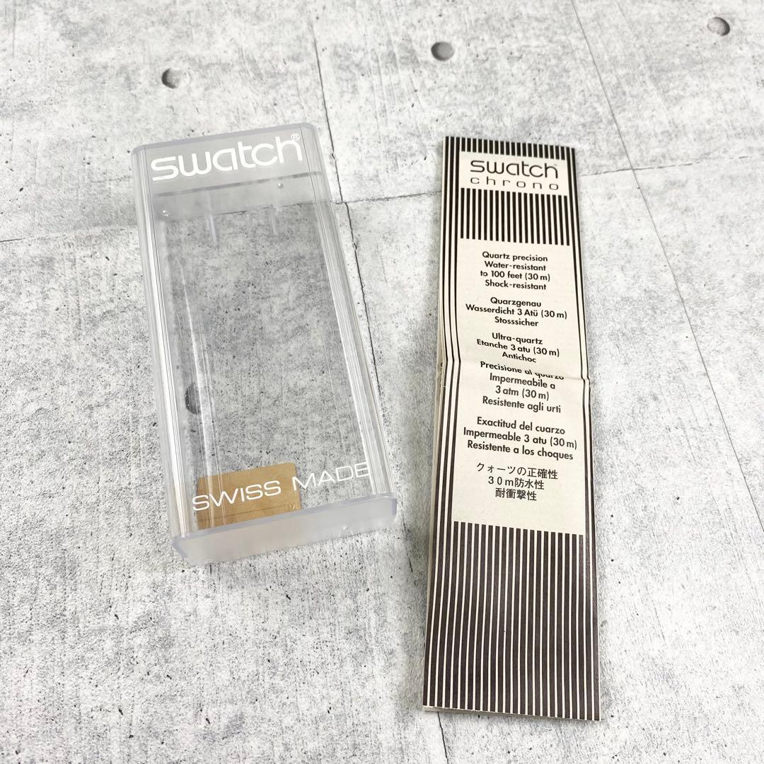未使用品 スウォッチ クロノグラフ MOON DATE SCN402 1995年