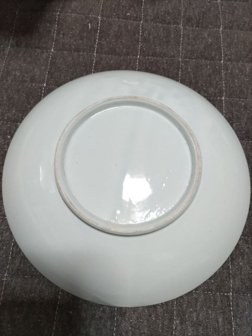 松鶴　大皿　レトロ　縁起物