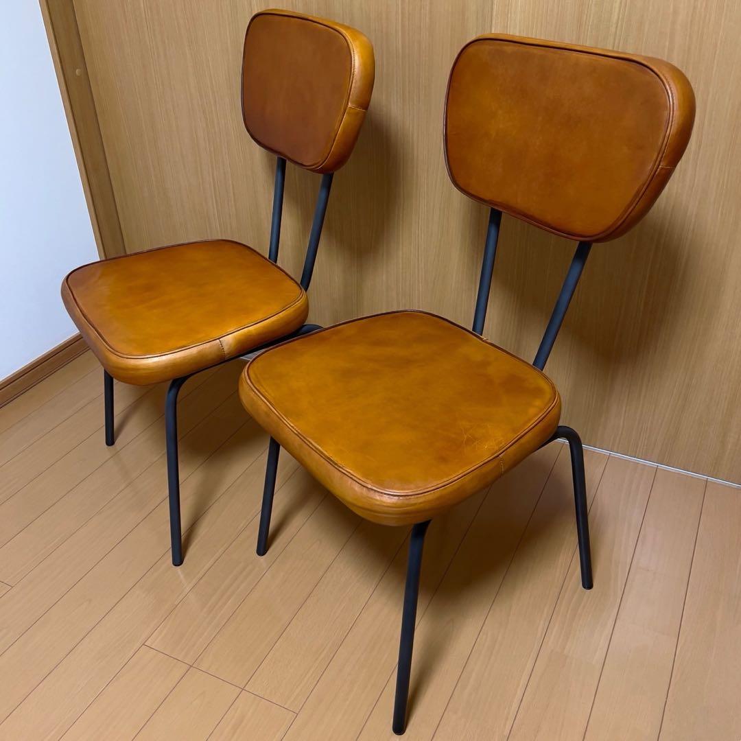 【完売品】1脚 LIFE FURNITURE 本革 ANレザーチェア