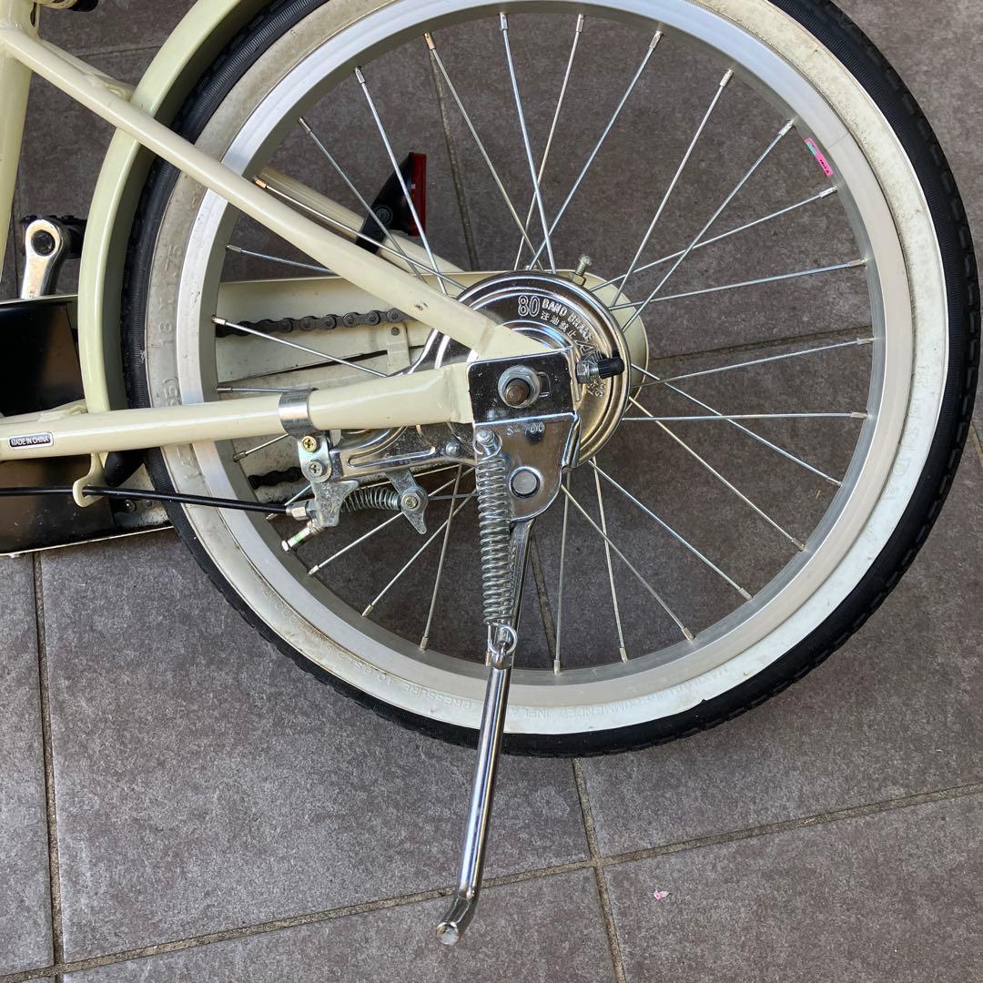 子供用 自転車 あさひ イノベーションファクトリー 18インチ アイボリー