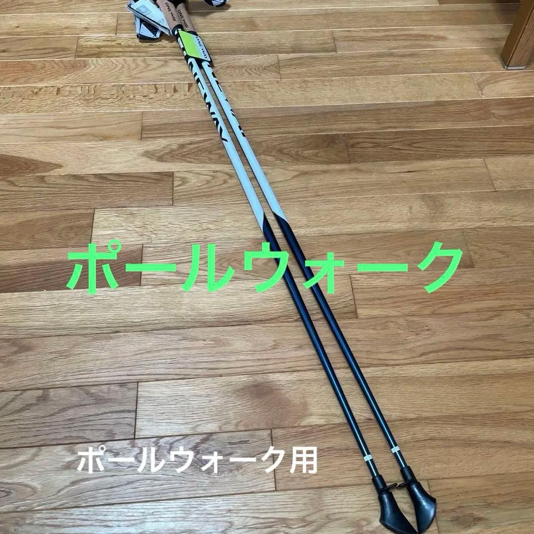 クロスカントリースキー　ワンウェイ✨ポールウォーク110cm
