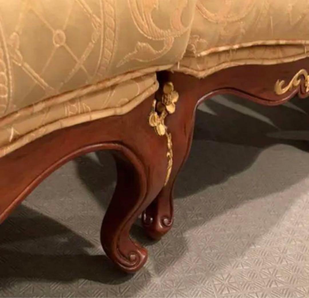 クラシック・ジャカールチェア4脚＆冨士フジファニチャーテーブルセット