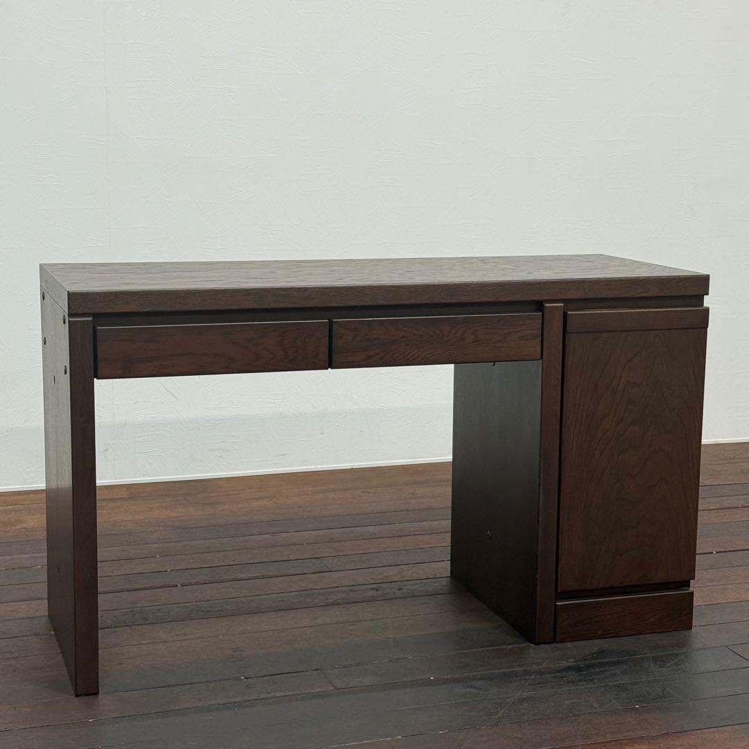 H21K70 上ヶ嶋木工 レスター コンパクトデスク キャビネット300