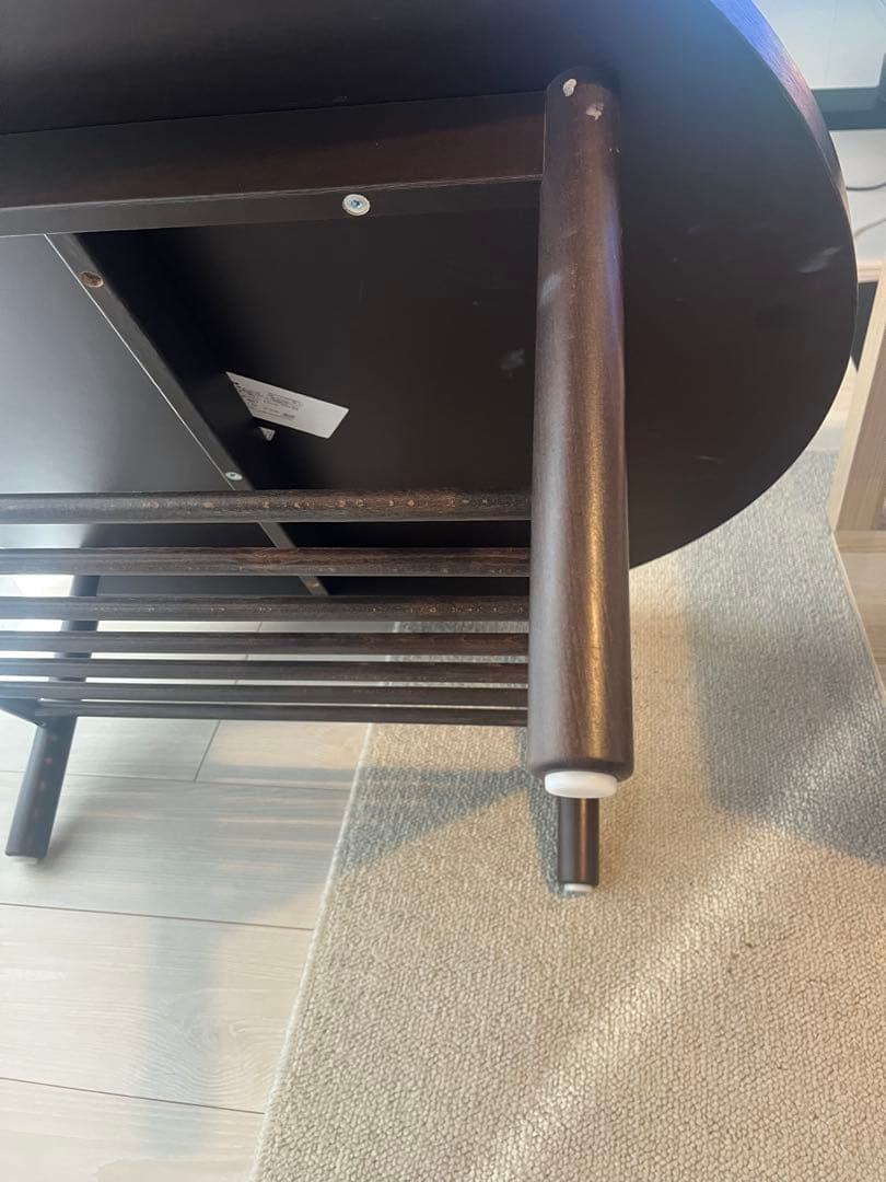 IKEA LISTERBY イケア　リステルビー　丸テーブル　ダークブラウン