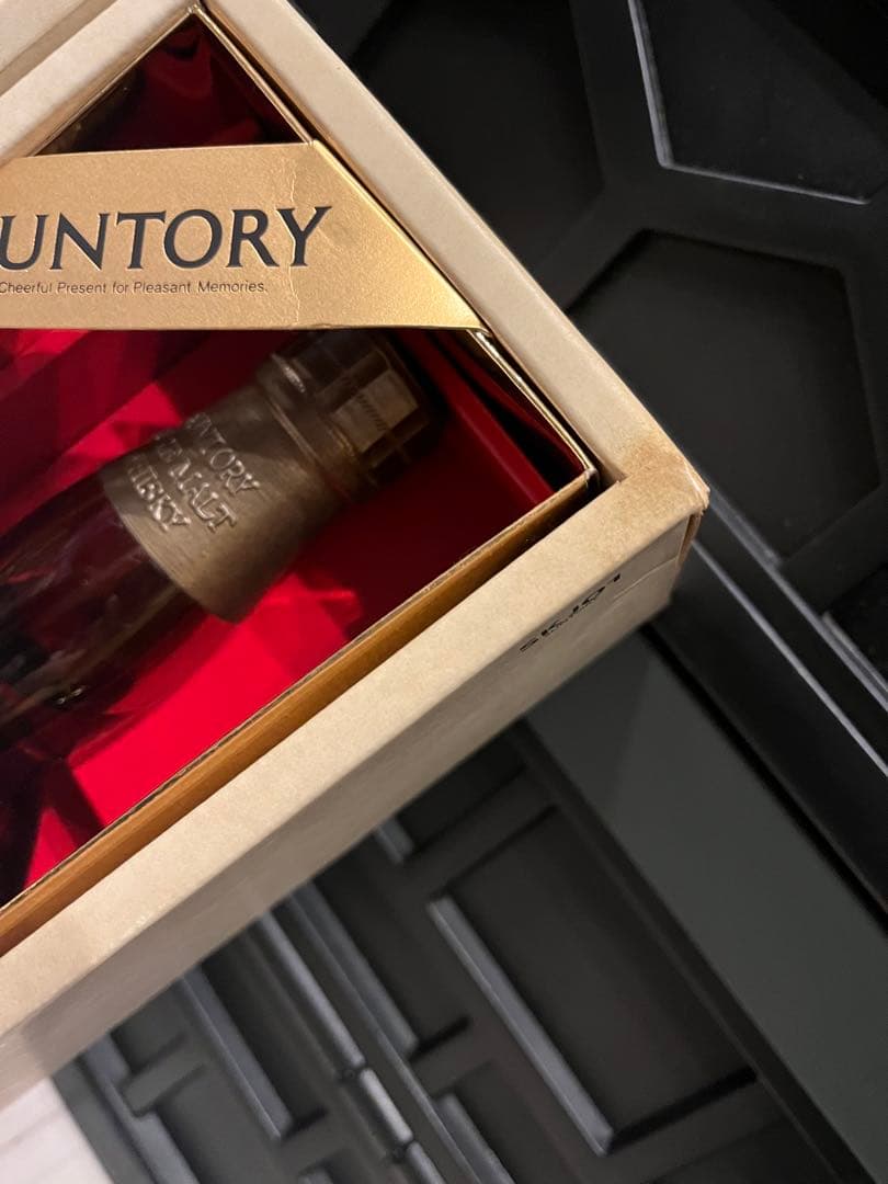 サントリー　ピュアモルトウイスキー　木桶仕込　1981年　直火蒸溜