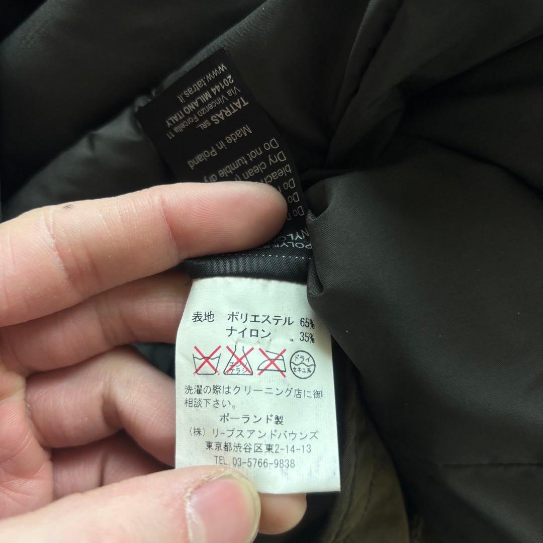 メ*2様 【ec75】TATRAS　ダウンライナー　モッズコート　サイズ2　カー