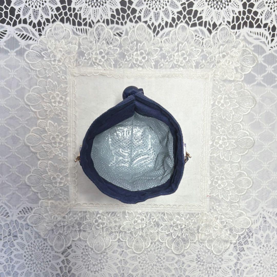 ペットボトルカバー　リバティシンクオブミー/ネイビー　ハンドメイド