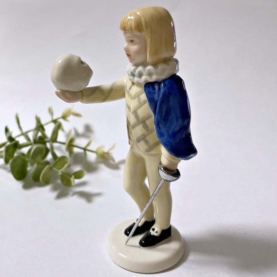 ロイヤルコペンハーゲン 2006年 シェイクスピア ハムレット フィギュリン