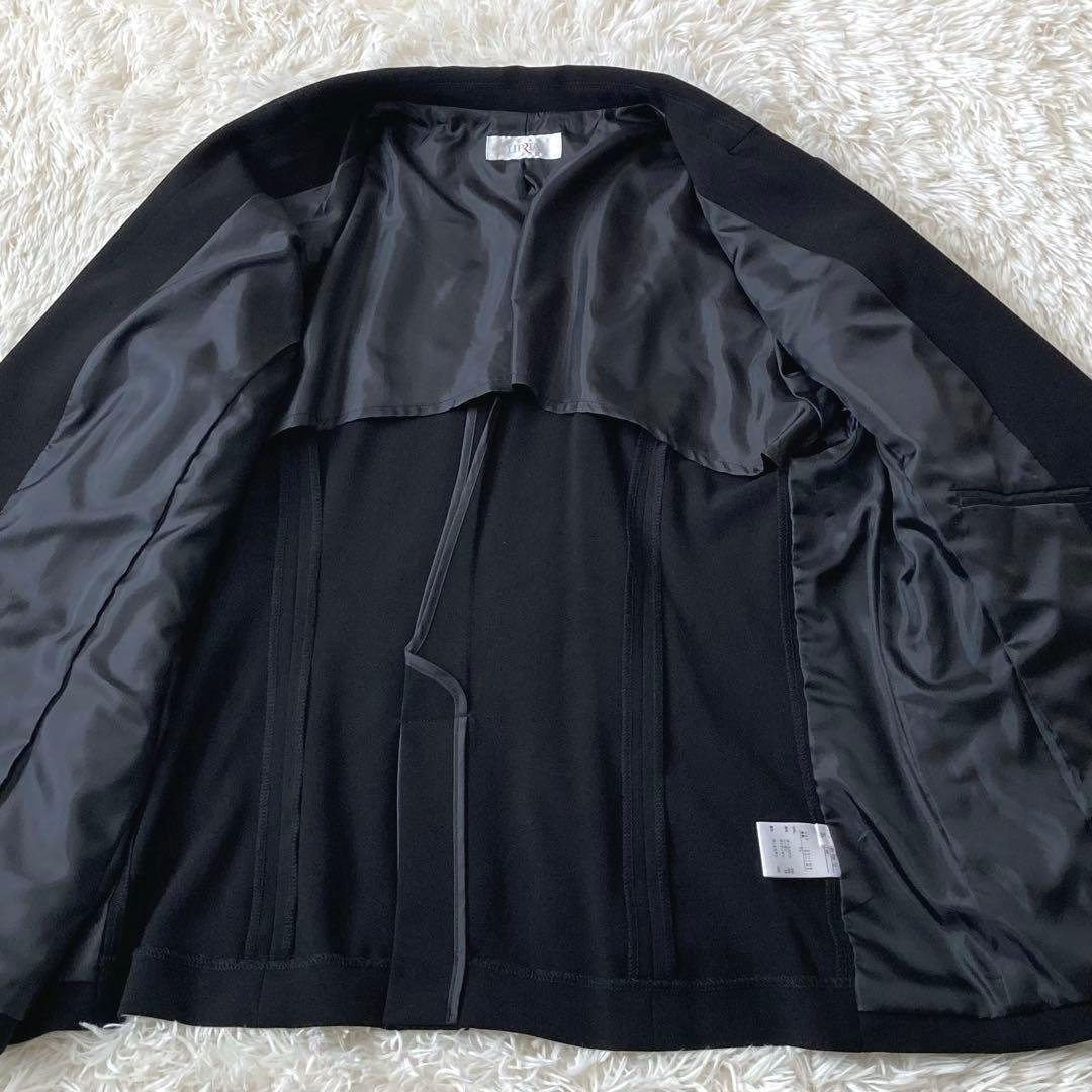 極美品✨　LIPRIA レディース　パンツスーツ　フォーマル　15号　ブラック