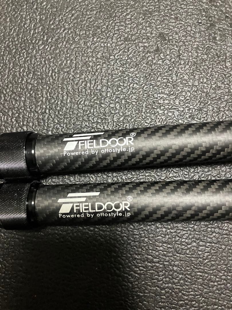 FIELDOOR カーボン テントポール 伸縮式2本セット