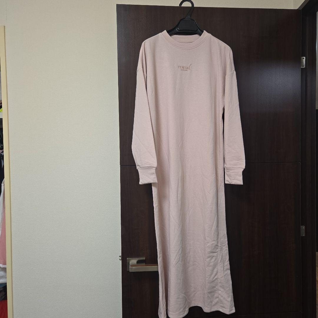 TENTIAL BAKUNE 疲労回復パジャマ　チュニック　ピンク S
