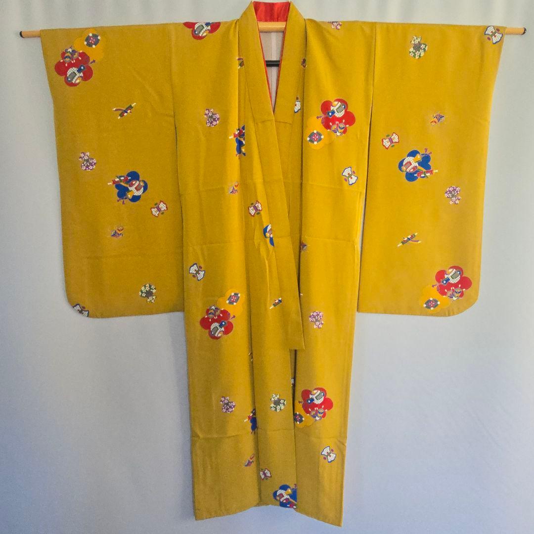 七五三 7歳 お着物セット 着物 作り帯 長襦袢 帯締め 帯揚げ しごき 草履