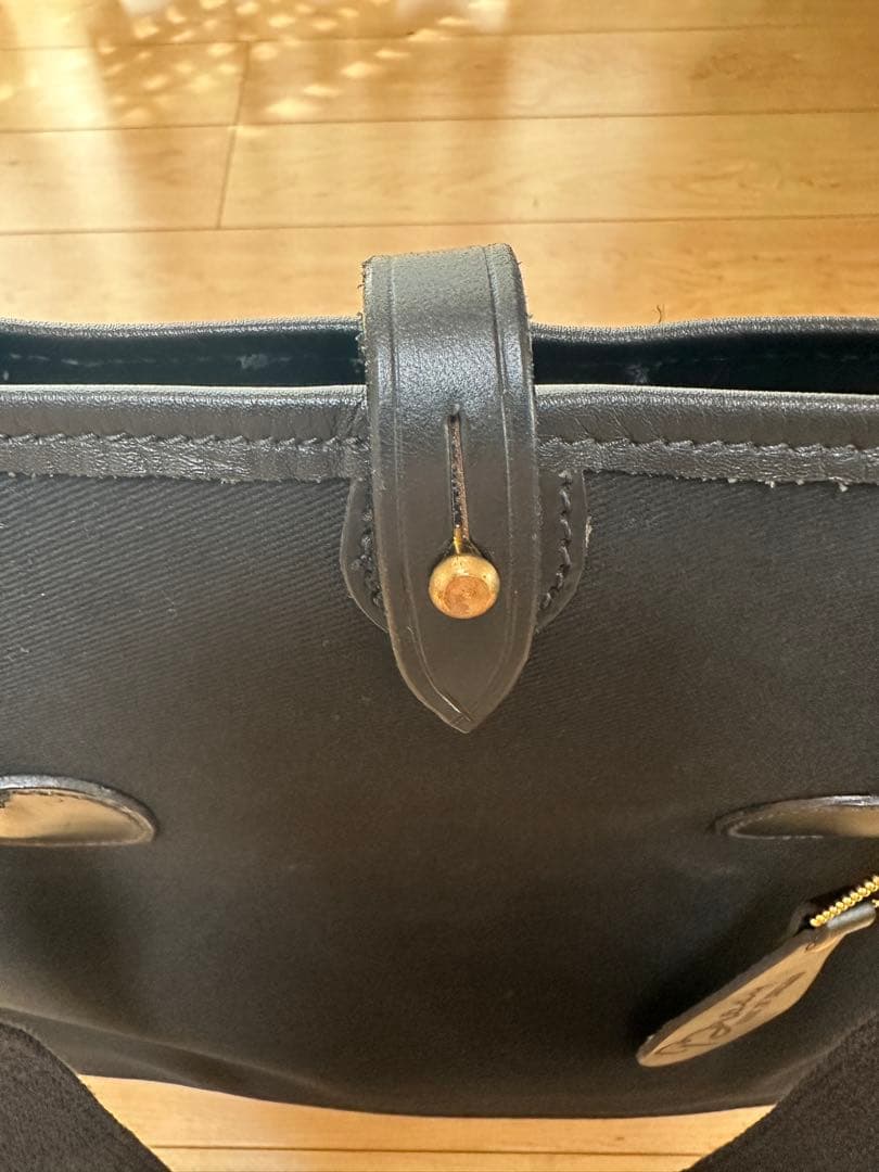 美品Brady ブラック トートバッグ　ラージキャリーオール