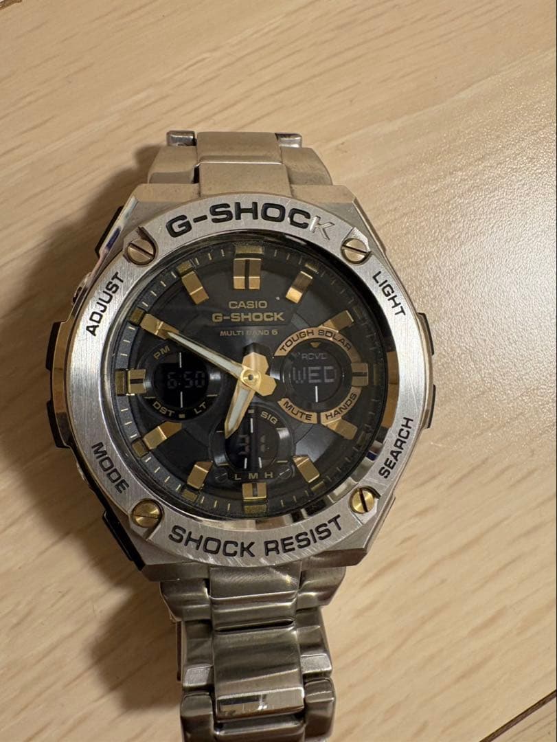 G-SHOCK ステンレス時計（動作確認済）