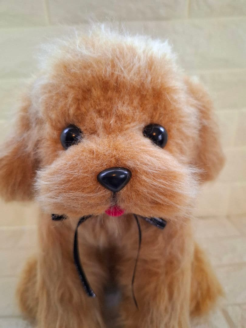 ぬいぐるみ、トイプードル、犬、ハンドメイド、オリジナル、リアルサイズ