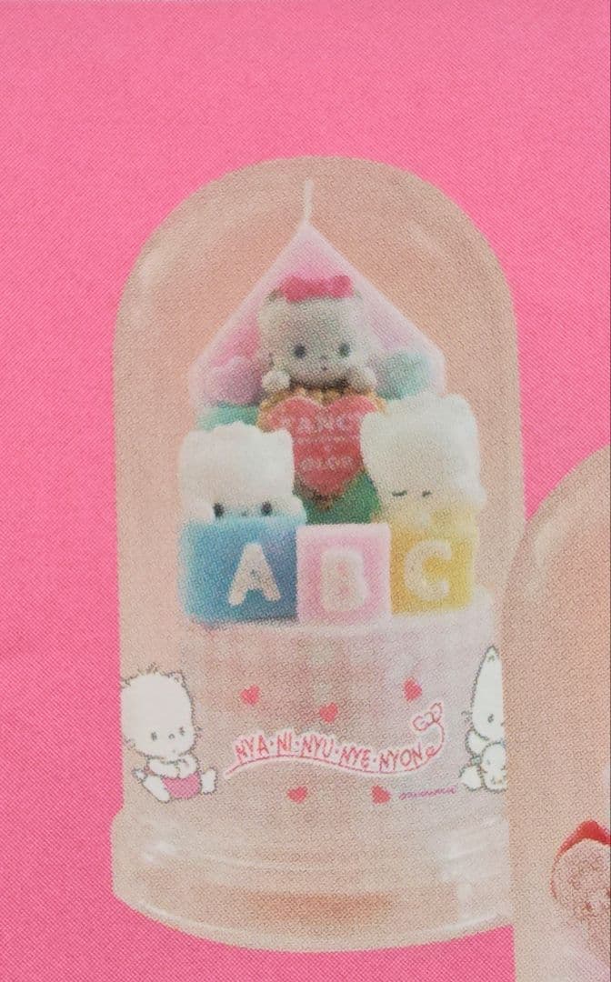 サンリオ　キャンドル　ニャニィニュニェニョン　三越伊勢丹　ファンシー　キャラクタ