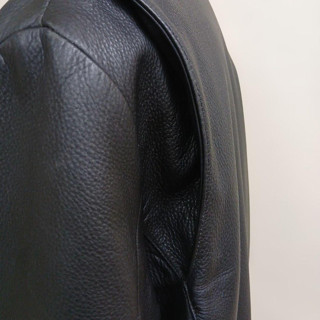 5351POURLESHOMMESシングルライダースジャケットサイズ3