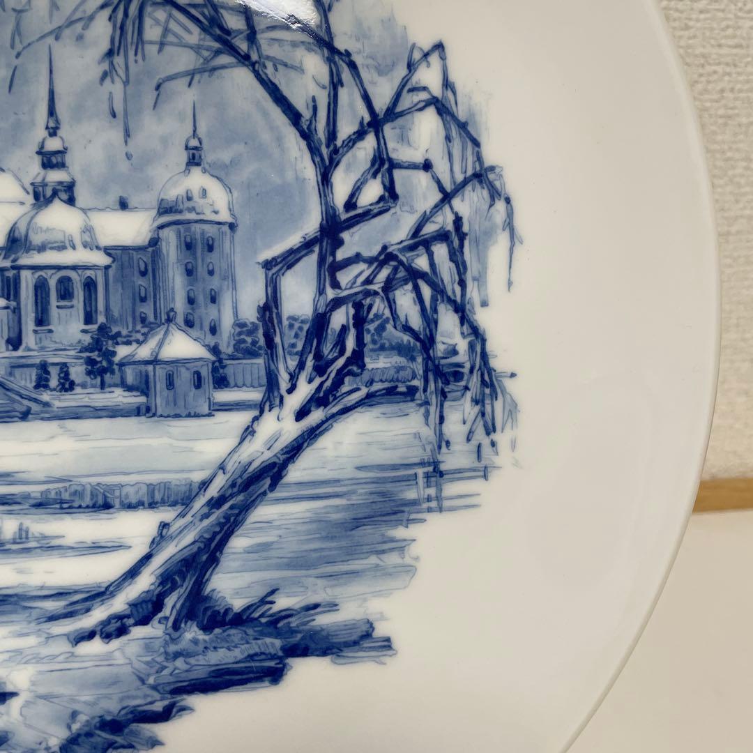 ＊１９７１年・モーリッツブルグ城＊クリスマスプレート・２５cm・Meissen・