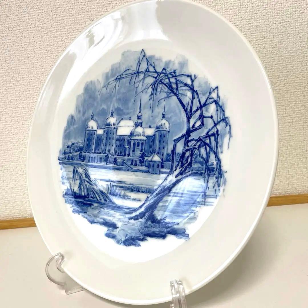 ＊１９７１年・モーリッツブルグ城＊クリスマスプレート・２５cm・Meissen・