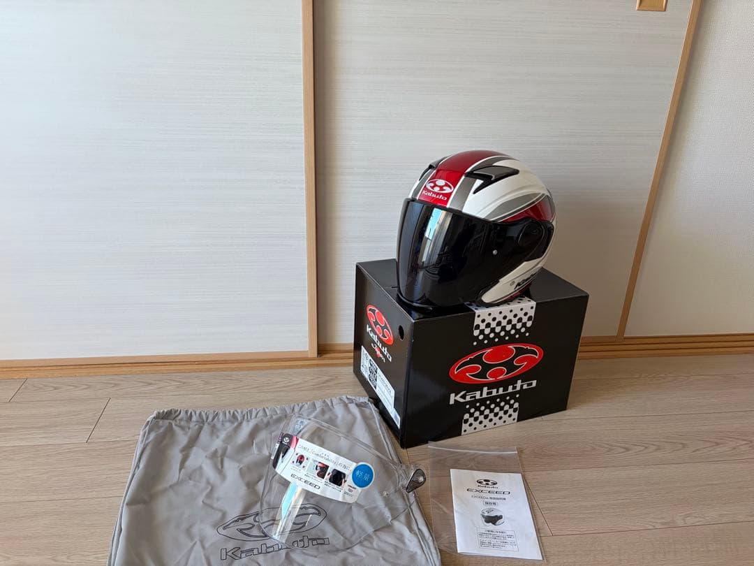 OGK カブト EXCEED DEUCE L パールホワイト