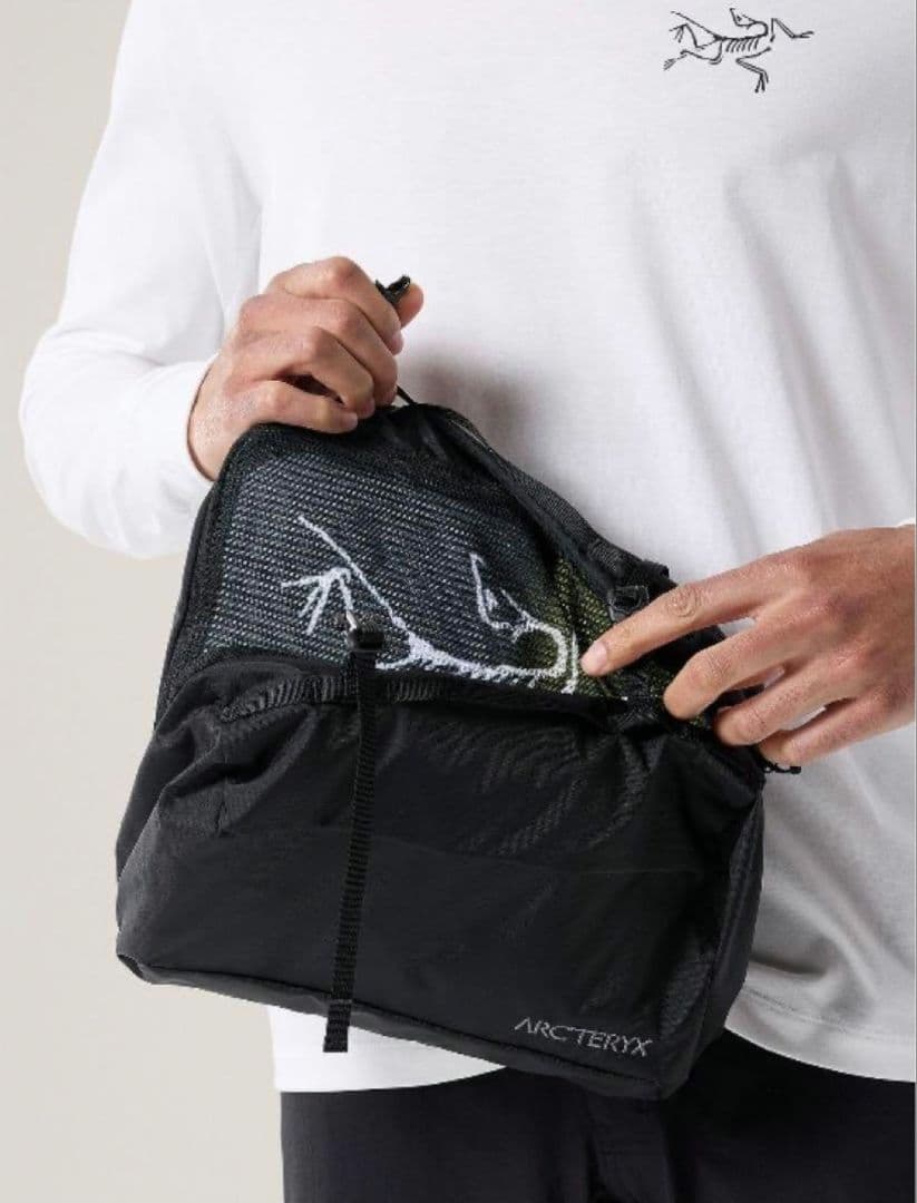 新品 ARC'TERYX アークテリクス インデックス ギア オーガナイザー 黒